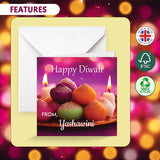 Personalised Diwali Festival of Lights Card