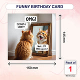 humorous birthday card for him