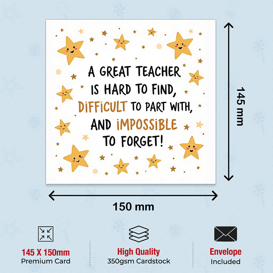 teachers cards
