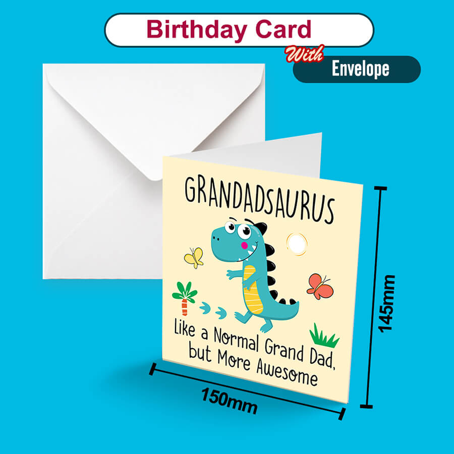 Cute Dinosaur Cards for Family