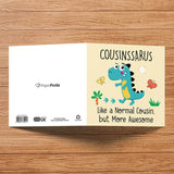 Cute Dinosaur Cards for Family