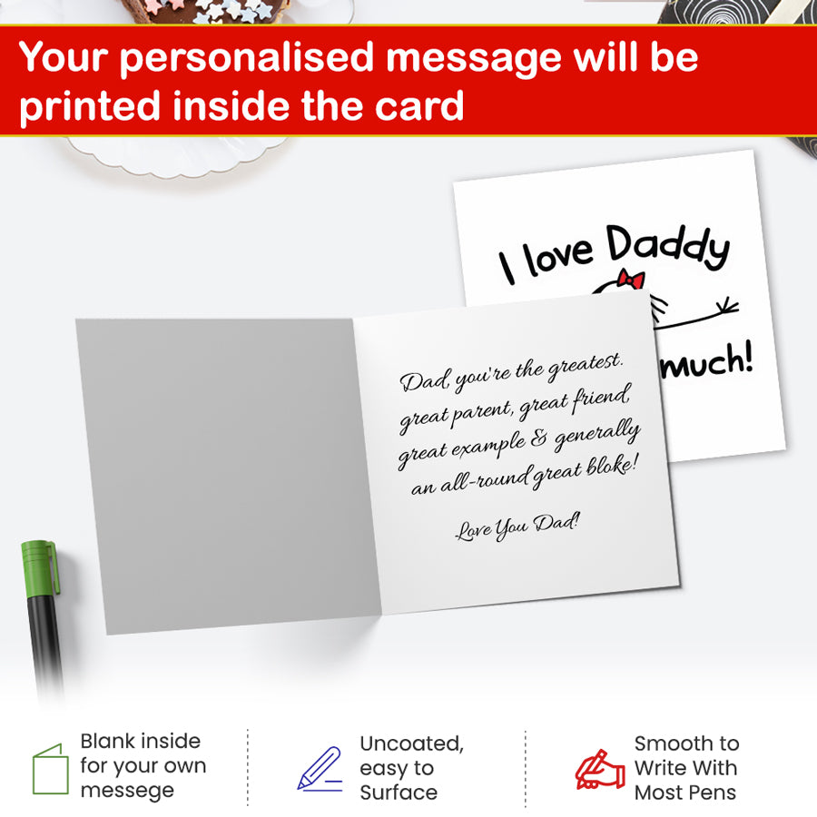 fathers day daddy card