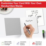 Thank you cards for men blank inside appreciation greeting card