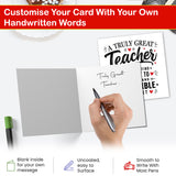 teacher leaving card
