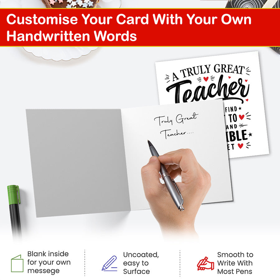 teacher leaving card
