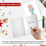 Cute animal Christmas card