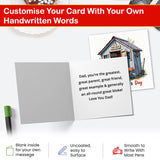 Personalised Father's Day Card - Shed