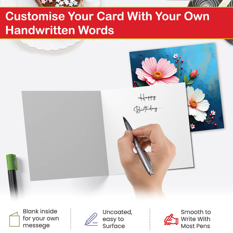 Floral Greeting Cards for Women