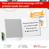 teacher leaving card
