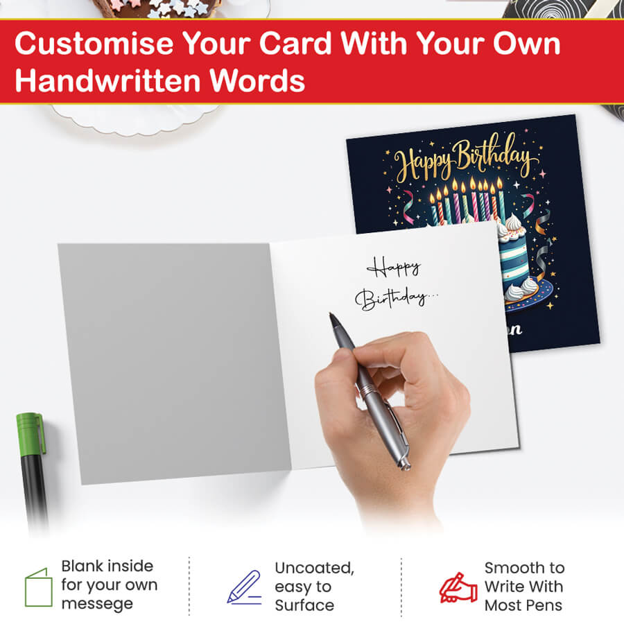 luxury birthday card