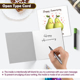 anniversary card for parents blank inside