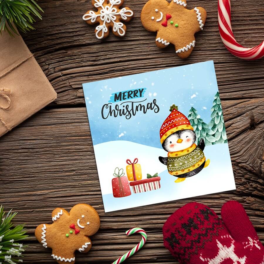 Xmas cards pack