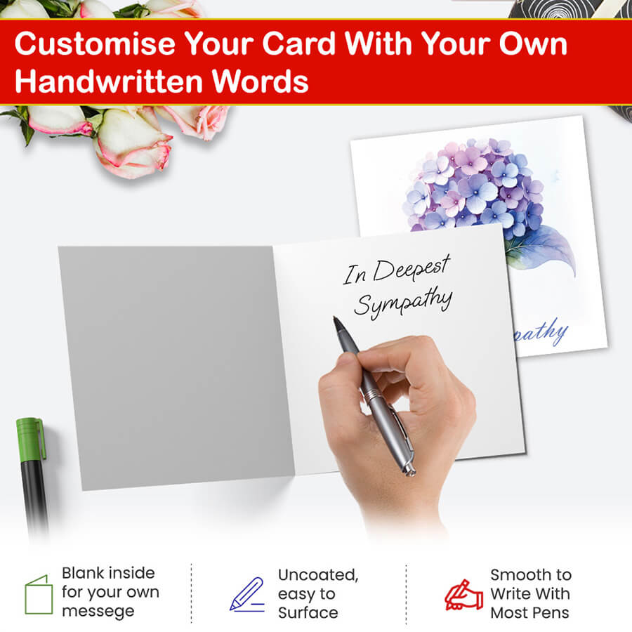 sympathy card for him