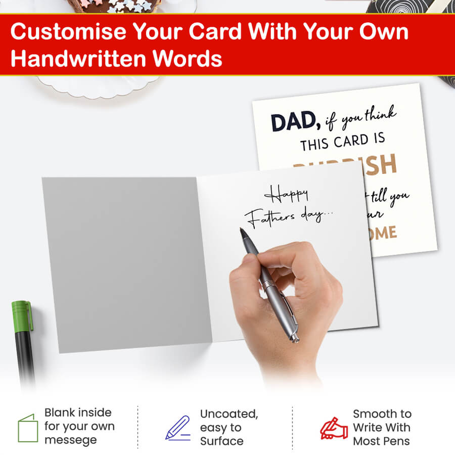 Humorous Father’s Day card for dad