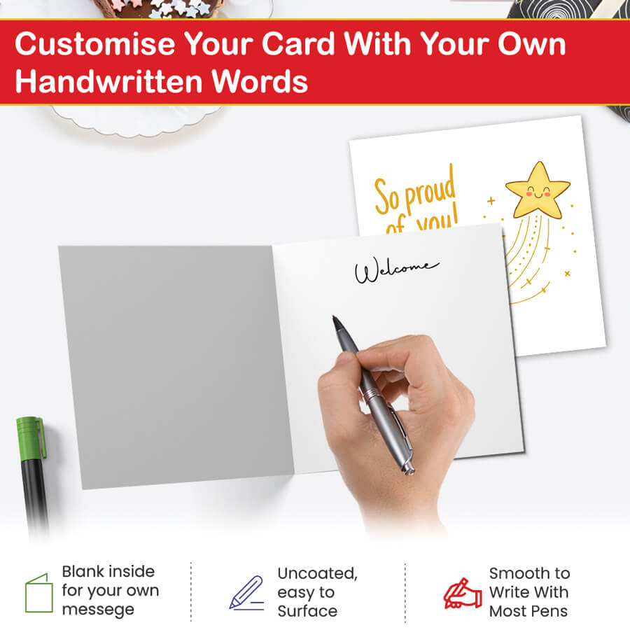 Well Done Card Packaging View You’re a Star Greeting Card with Envelope