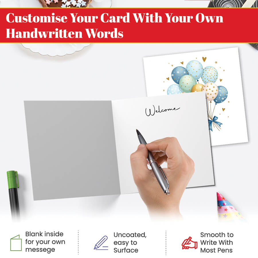 FSC baby boy card