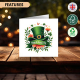 Saint Patrick’s Day with a Festive Greeting Card
