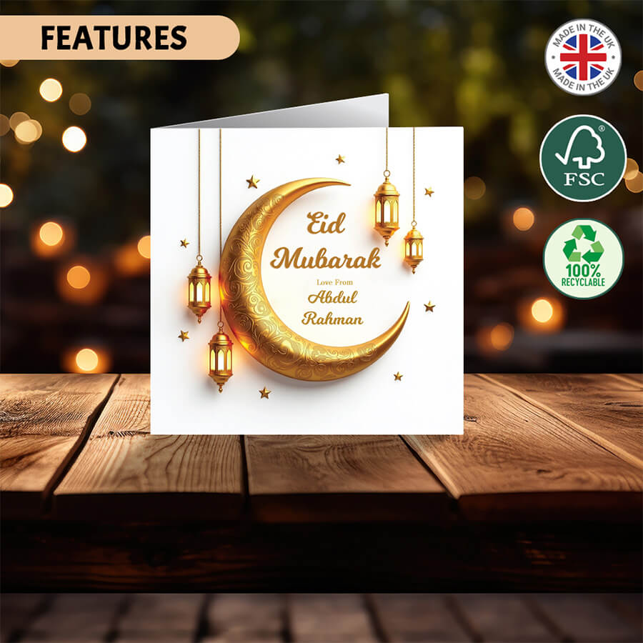 Eid greeting card