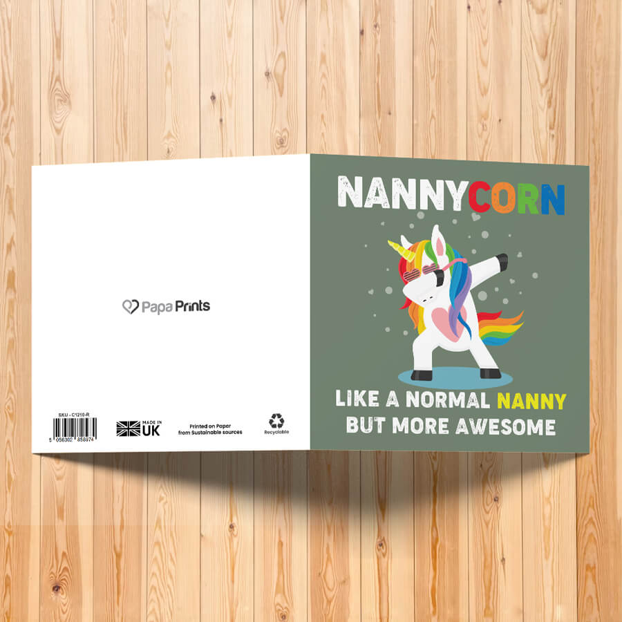 Unicorn Greeting Card