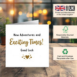 Office Leaving Good Luck Card