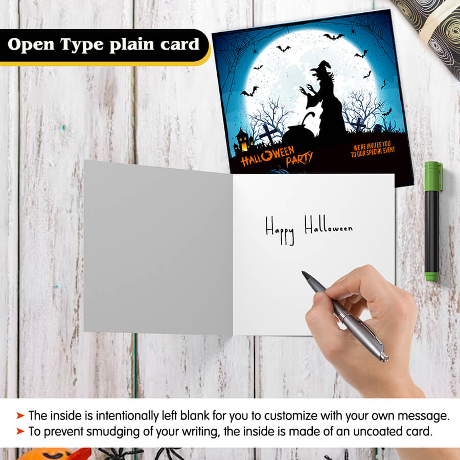 Personalised Halloween Greeting Card