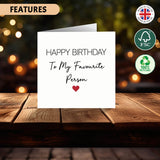 happy birthday card for her