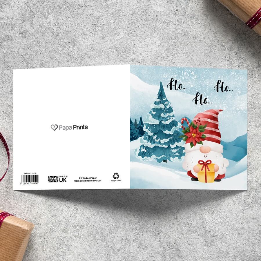 Pack of Christmas cards with envelopes