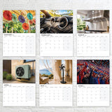 OnlyFans Wall Calendar 2027 A3 to A4 Folded Design