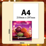 Personalised Diwali Festival of Lights Card