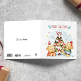 Modern Christmas greeting cards