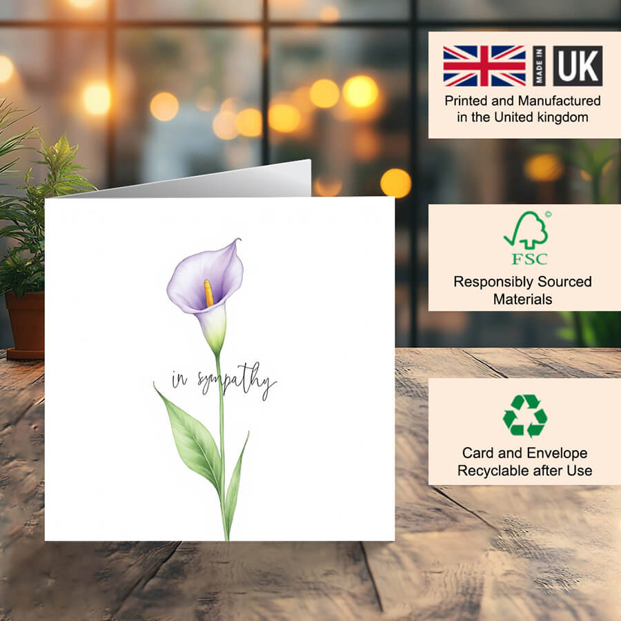 bereavement card