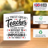 thank you card for teacher
