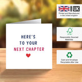 Next Chapter Good Luck Farewell Card