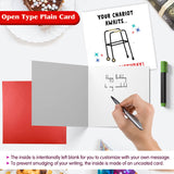 Milestone Laughs: Zimmer Frame Birthday Card for Mom or Dad (50th, 60th, 70th, 80th)