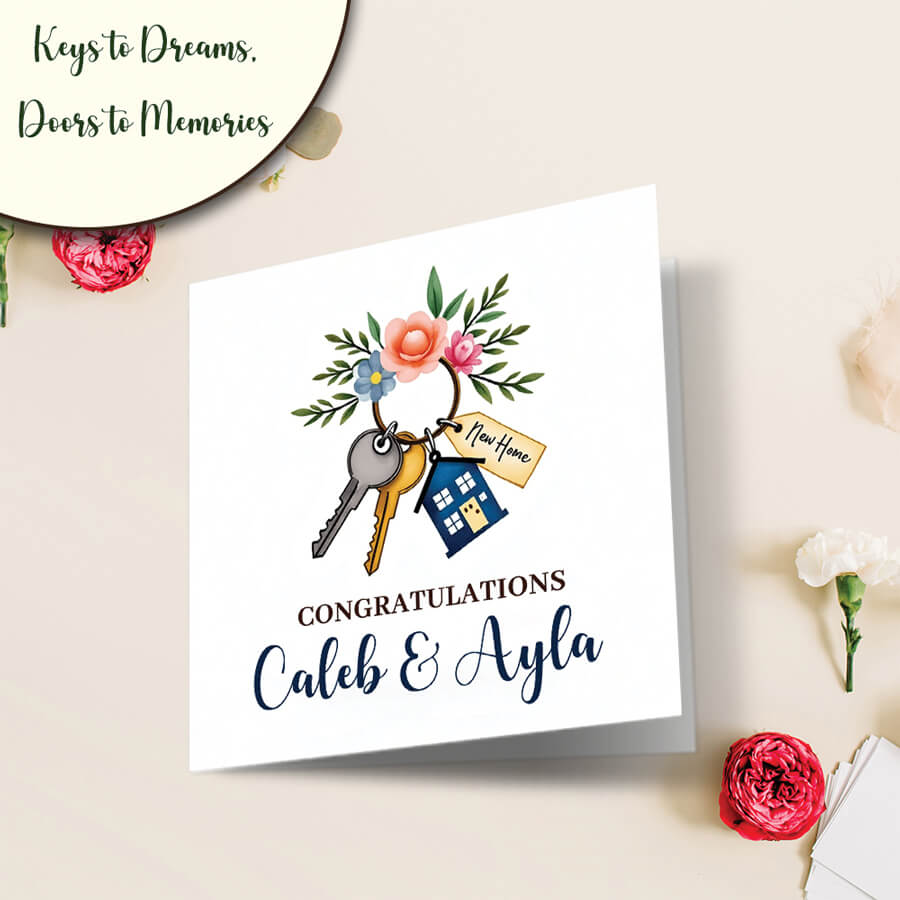 Personalised Housewarming Card