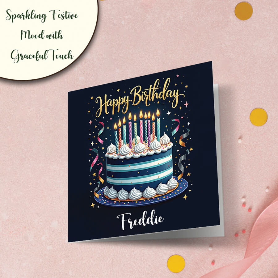 birthday card for him