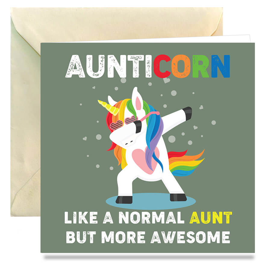 Unicorn Greeting Card