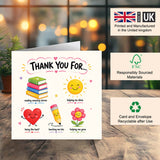 thank you for helping me grow card
