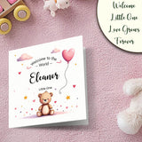 Cute baby card for niece goddaughter granddaughter
