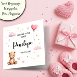 baby girl card for niece goddaughter granddaughter