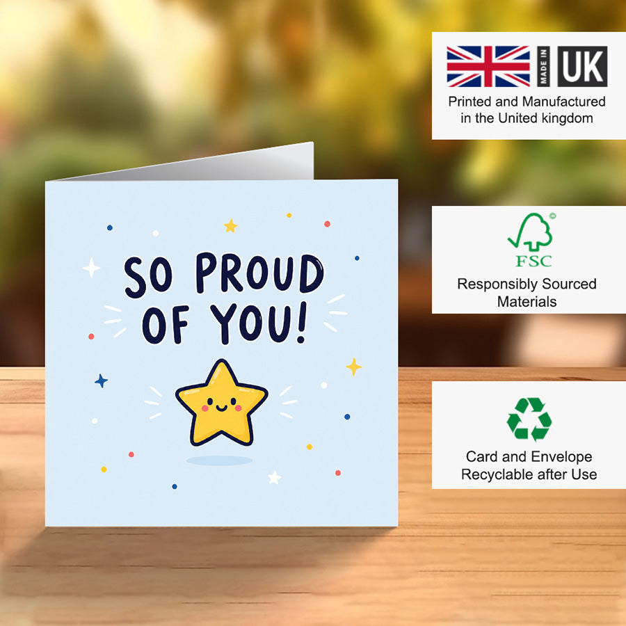so proud of you card
