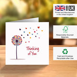 condolence greeting card