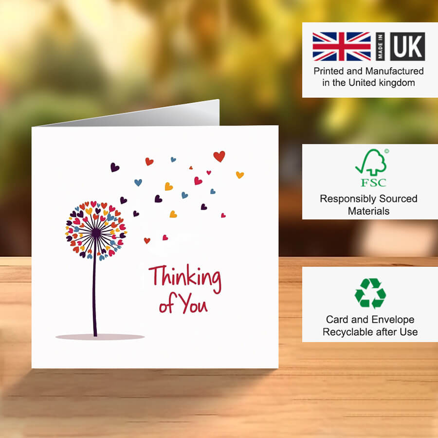 condolence greeting card