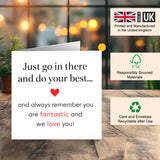 good luck a level cards
