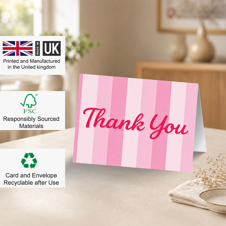 pack of thank you cards
