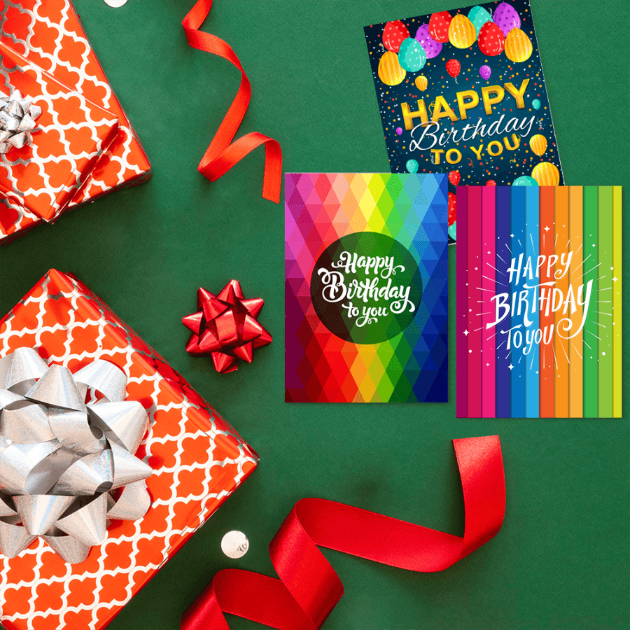 Eco-friendly birthday cards