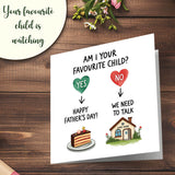 FSC Certified Eco-Friendly Father’s Day Greeting Card