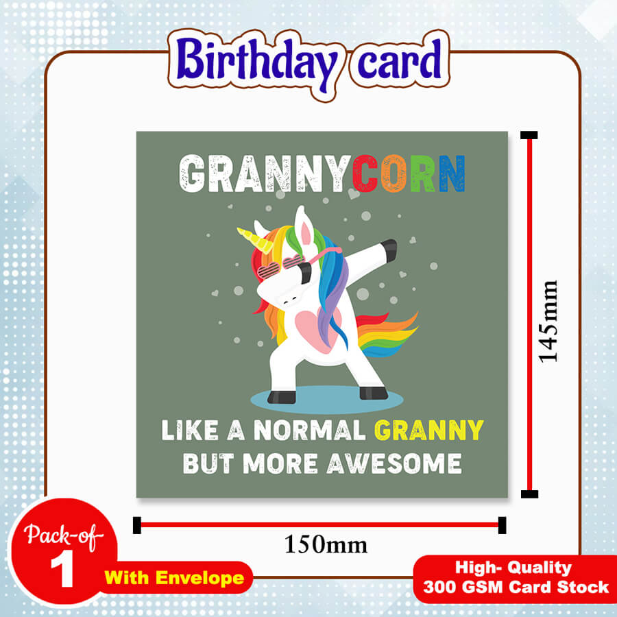 Unicorn Greeting Card