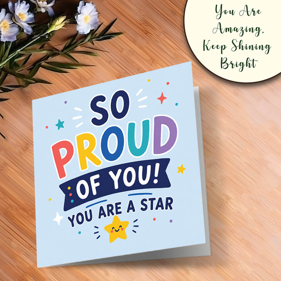 FSC certified congratulations card UK