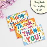 multipack thank you cards
